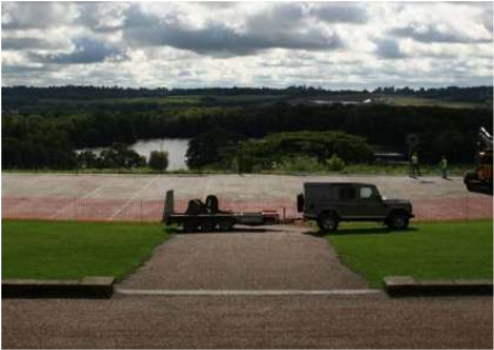 Photo of Gatton Park Parterre before reinstatement